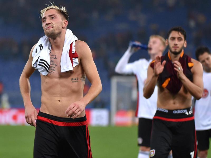 Leverkusen trotz großer Moral gegen Rom ohne Punkte