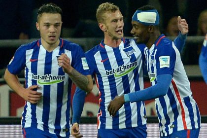 Hertha feiert Kalou nach Dreierpack