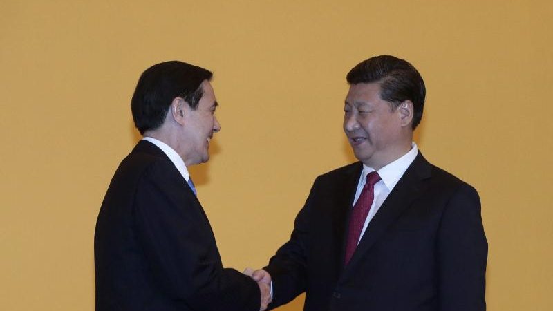 China und Taiwan: Historischer Handschlag in Singapur