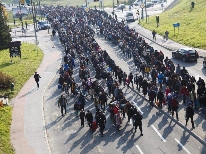 Migrantenströme stoppen: Slowenien erwägt Grenzzaun
