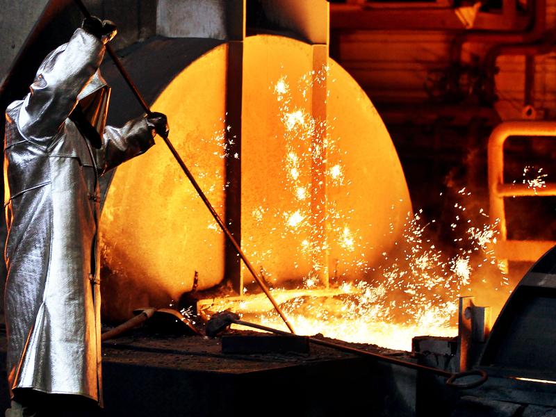 Deutsche Stahlindustrie spürt Gegenwind