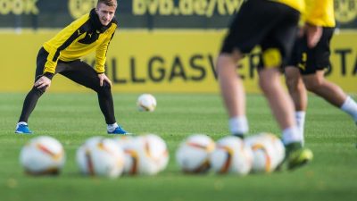 Reus und Durm bei Borussia Dortmund wieder im Training