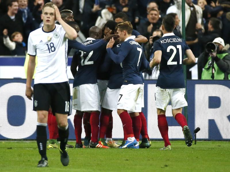 Dämpfer für Deutschland: 0:2-Niederlage gegen Frankreich