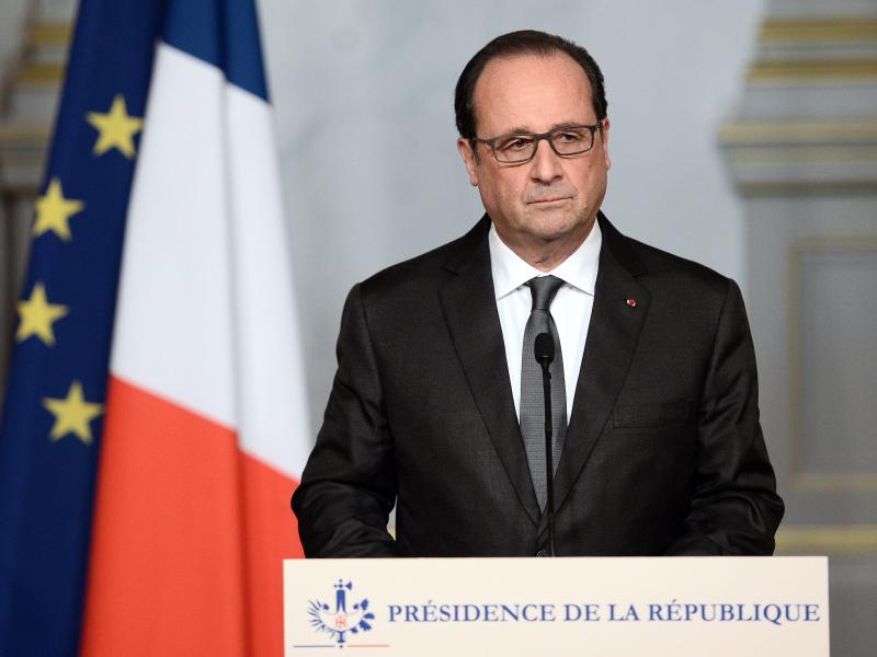 Rede von Präsident Hollande nach den Pariser Anschlägen