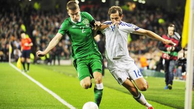Irland zum dritten Mal bei einer Fußball-EM