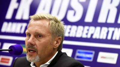 Fink zufrieden bei Austria Wien: «Viel Vertrauen»