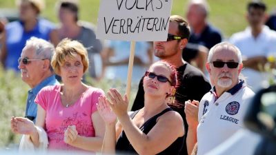 Für Angela Merkel ist Sachsen ein schwieriges Pflaster – vor allem Dresden