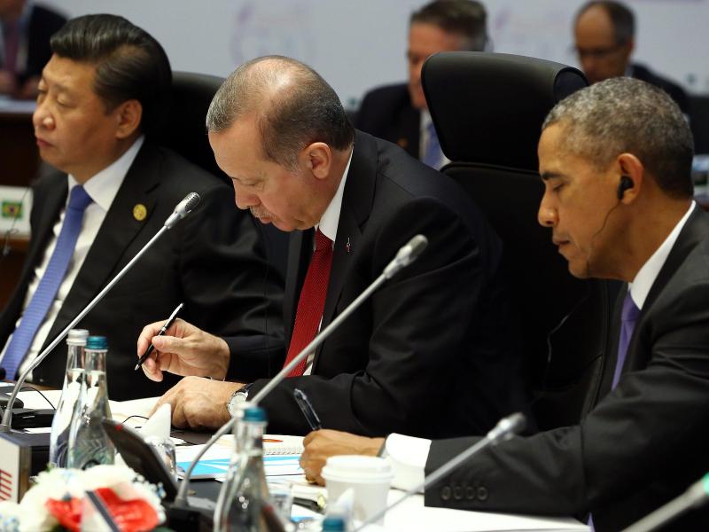 Drittes Gipfeltreffen in einer Woche mit Obama und Xi