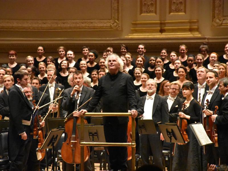 Berliner Philharmoniker in Carnegie Hall umjubelt