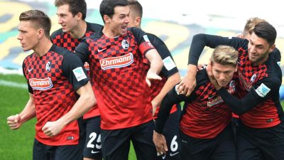 Freiburg wieder Spitze – Fürth gewinnt in Heidenheim