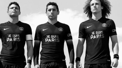 PSG spielt mit Trikot-Aufschrift «Je suis Paris»