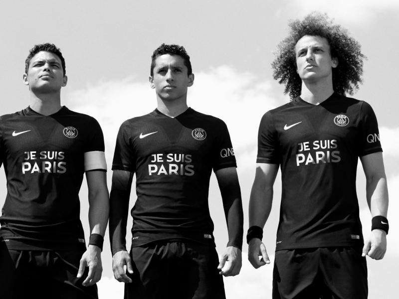 PSG spielt mit Trikot-Aufschrift «Je suis Paris»
