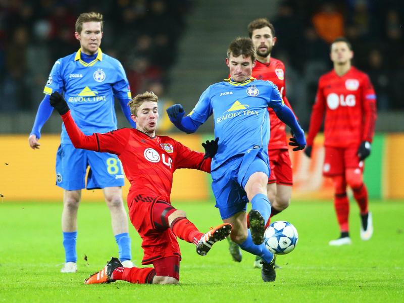 Remis in Borissow: Leverkusen vor Aus in der Königsklasse