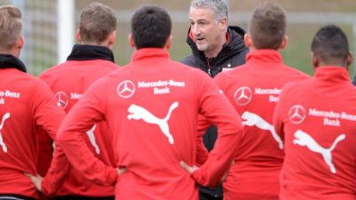 Interimscoach Kramny will Neustart beim VfB einleiten