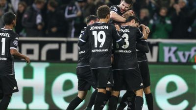 Sieg gegen Sevilla: Gladbach weiter im Europacup-Rennen