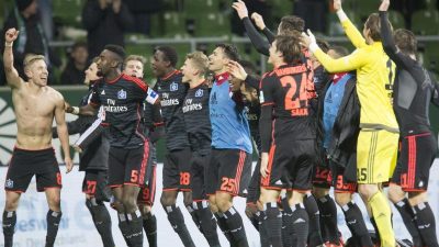 HSV beeindruckt mit Teamgeist beim 3:1 in Bremen