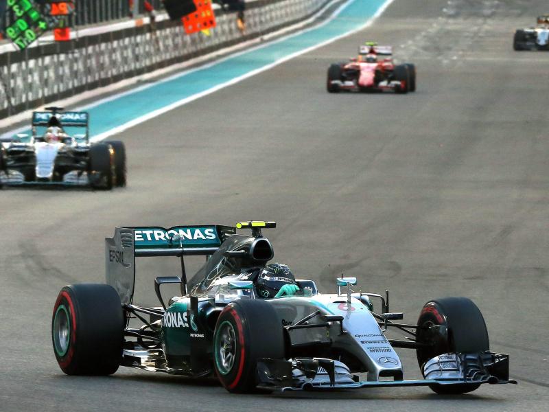 Rosberg gewinnt Formel-1-Finale in Abu Dhabi vor Hamilton