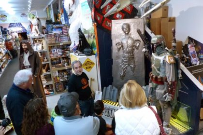 Riesige Star-Wars-Sammlung im Hühnerstall