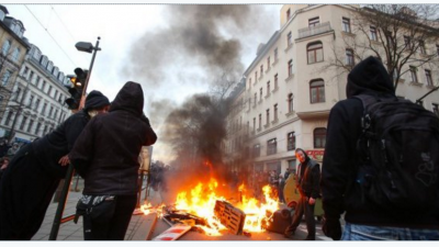 Demo von Rechten in Leipzig: Polizei von Linken „massiv“ angegriffen