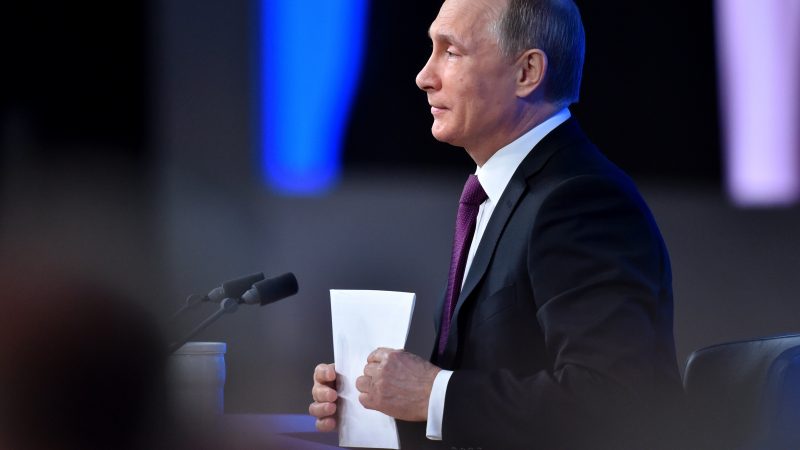 Live-Übertragung: Putin zieht vor 1400 Journalisten seine Jahresbilanz
