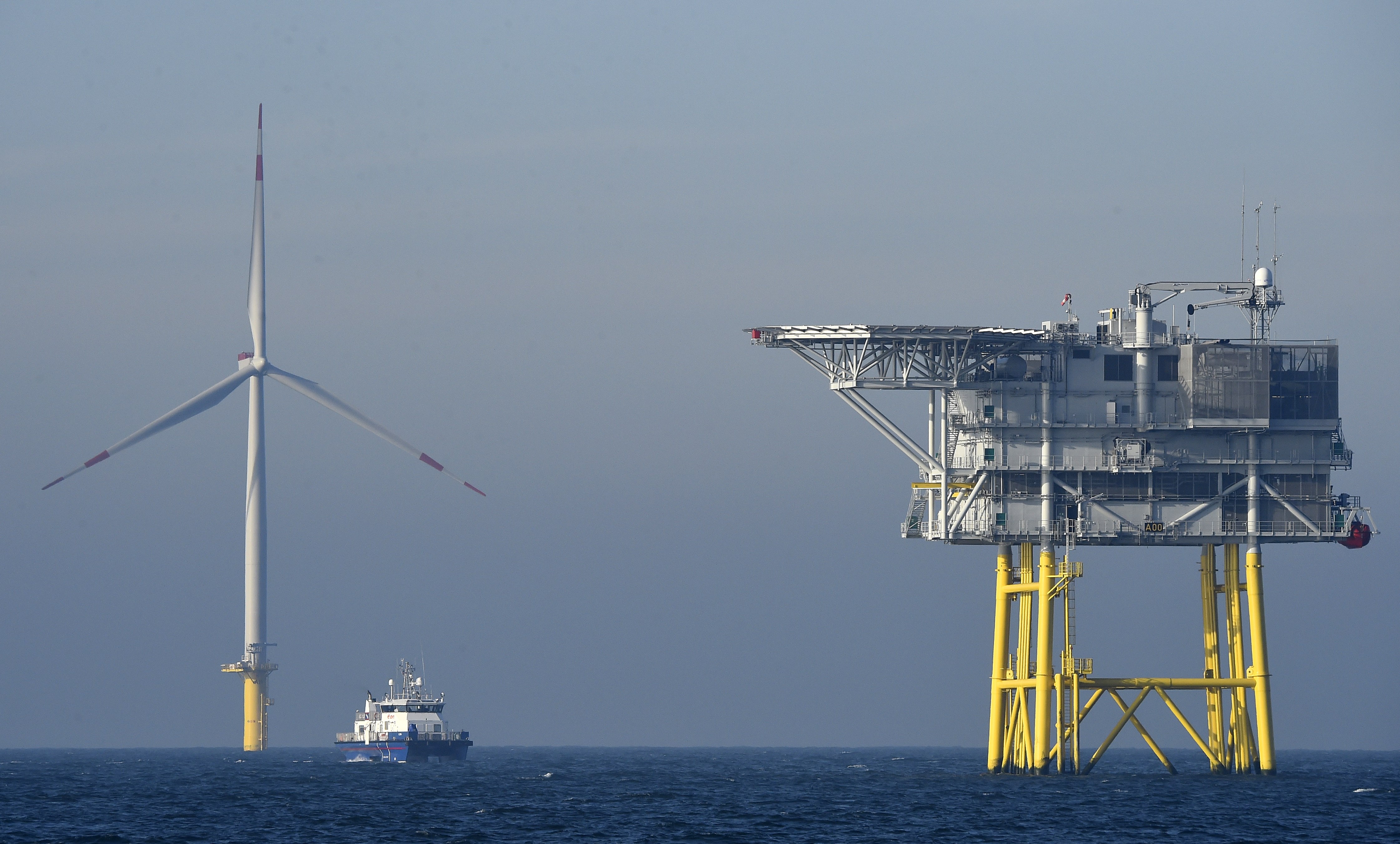 Nordsee-Windparks liefern Strom mit heftigen Schwankungen