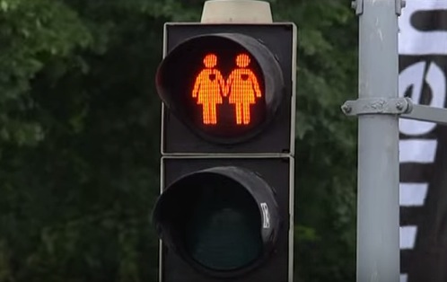 Stockholm bekommt homosexuelle Ampelmännchen