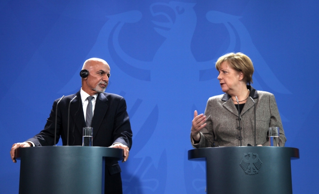 Merkel und Ghani: Gerüchte über Deutschland in Afghanistan zerstreuen