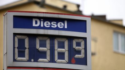 Dieselpreis fällt vielerorts unter Ein-Euro-Marke