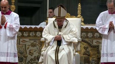 Papst: „Es gibt keinen Platz für Zweifel“