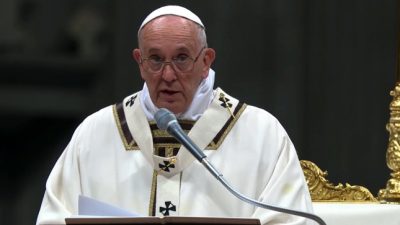 Papst hofft auf UN-Resolution zu Syrien