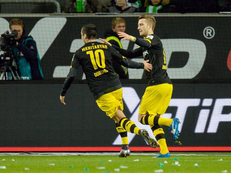 Dortmund nutzt Bayern-Pleite: Sieg in Wolfsburg