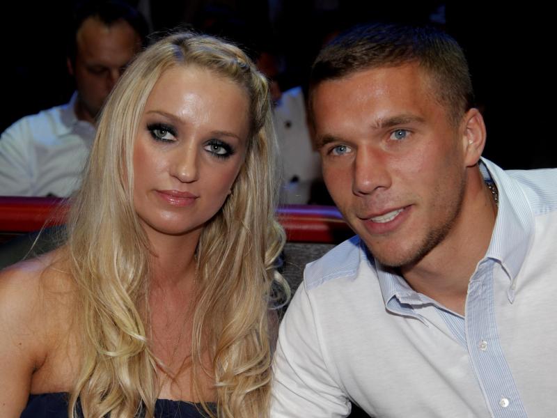 Podolski und Frau Monika erwarten Nachwuchs