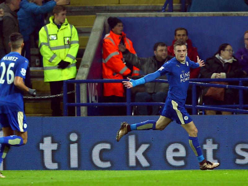 Leicester bleibt nach Sieg Tabellenführer – Vardy trifft