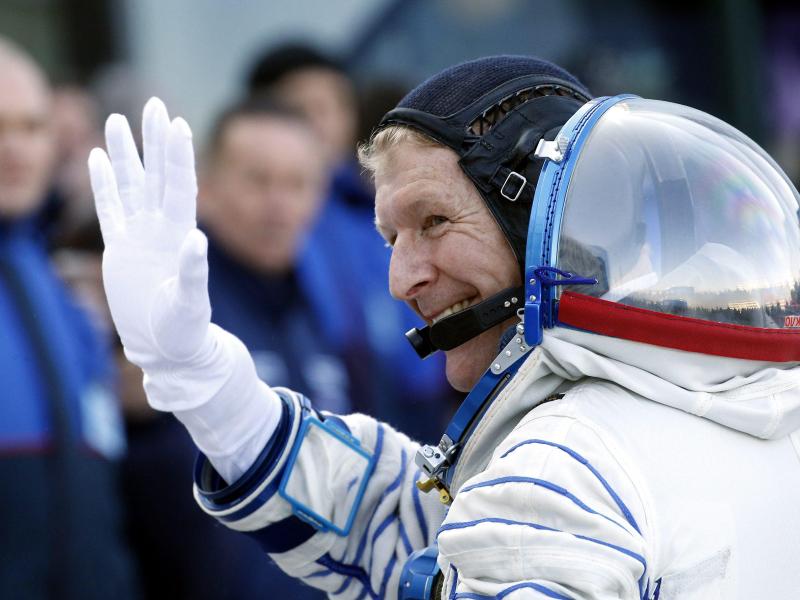 Erstmals fliegt ein Brite zur ISS