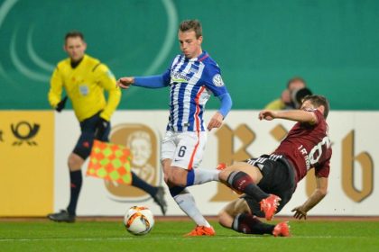 Coole Hertha nach 2:0 in Nürnberg im Pokal-Viertelfinale