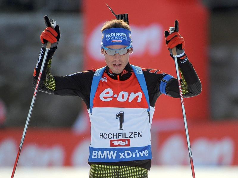 Schempp gewinnt Biathlon-Sprint vor Björndalen