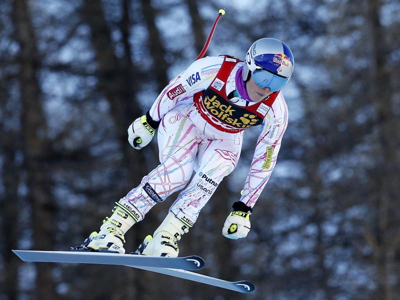 Ski-Star Vonn führt bei Super-Kombination in Val d’Isère