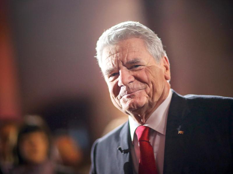 Gauck lobt Deutsche für Solidarität mit Flüchtlingen