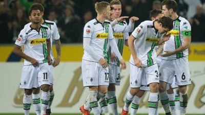 Gladbach mit Moral in Unterzahl zum Sieg über Darmstadt