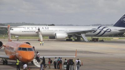 Passagier nach Air-France-Bombenalarm in Polizeigewahrsam