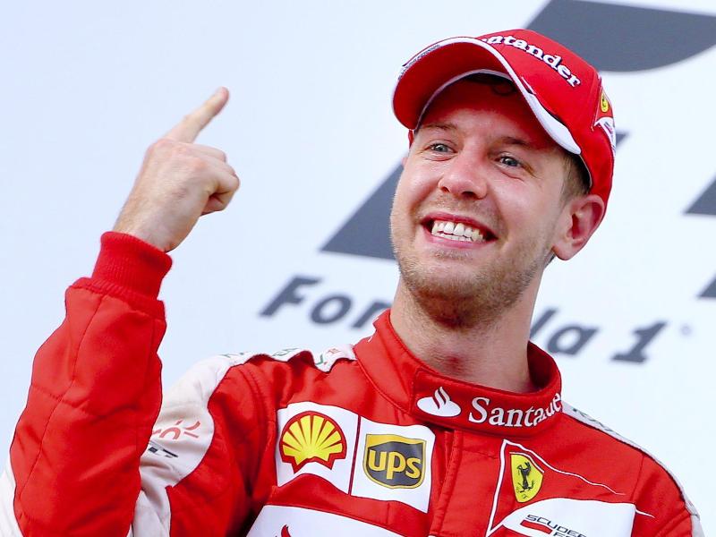 Ferrari-Star Vettel: «Auf dem richtigen Weg»