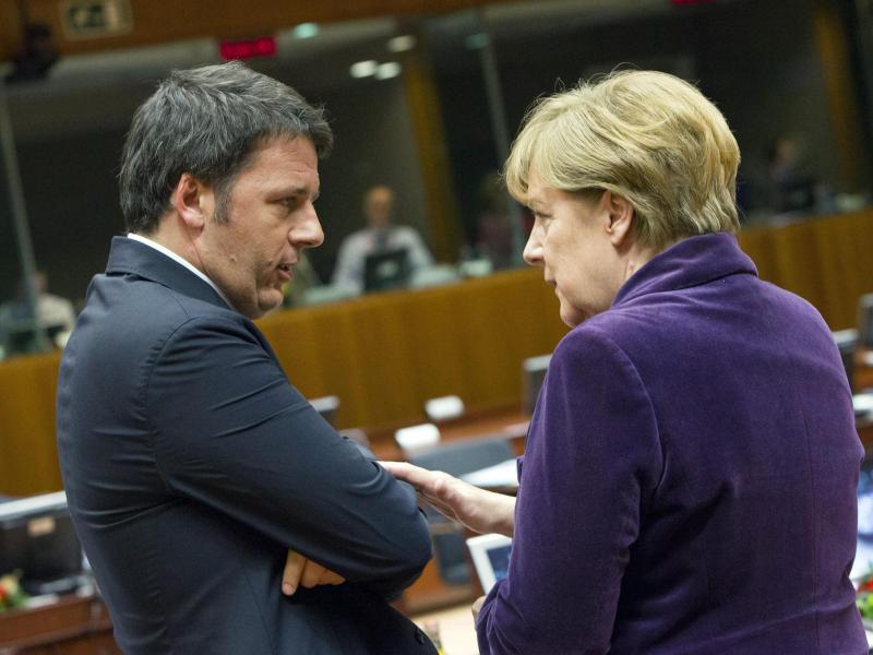 Italiens Premier Renzi klagt über deutsche Vorherrschaft in der EU