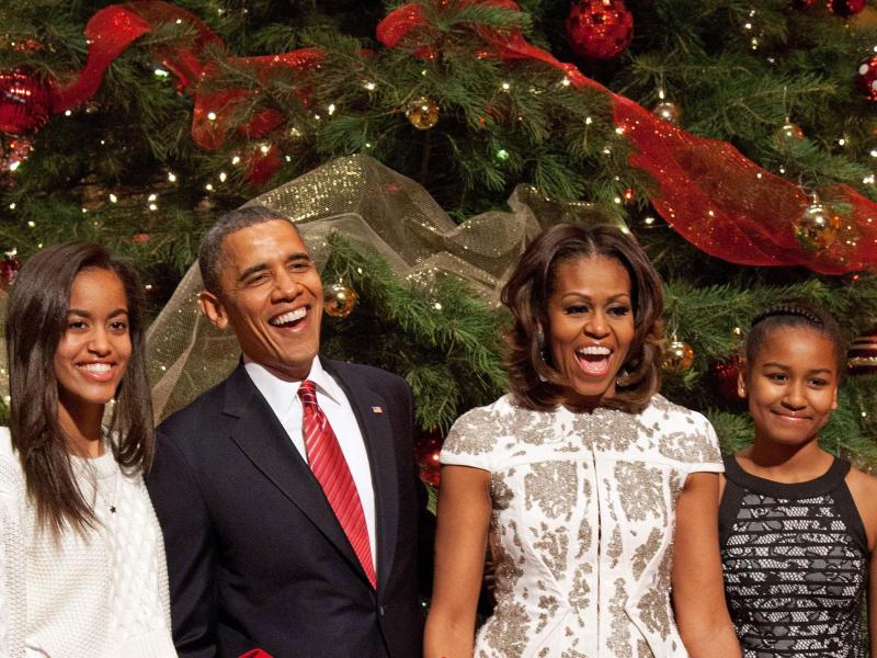 O Tannenbaum: Obamas verraten Lieblings-Weihnachtslieder