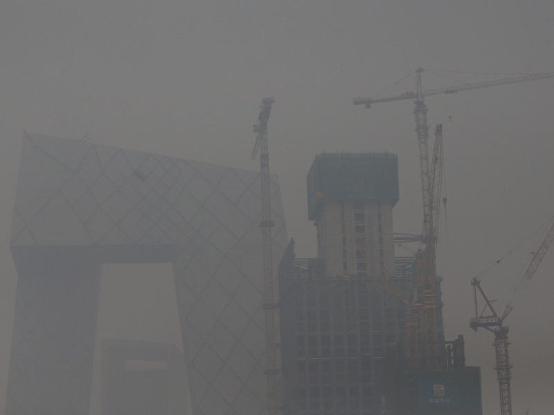 Erneut starker Smog in Peking und Nordchina