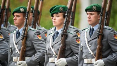 Mehrheit der Deutschen für Vergrößerung der Bundeswehr