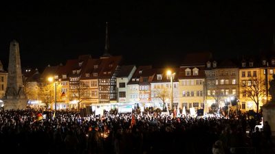 Tausende bei AfD Demo – Höcke: Willkommenskultur wird von Politik und Medien herbeigeredet