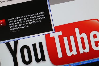 Zensur in Deutschland: Fast Zweidrittel der Top 1.000 Videos von YouTube sind gesperrt