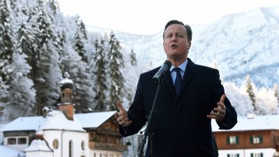 CSU-Klausurtagung: Beratung mit britischem Premier über Einwanderungsbegrenzung