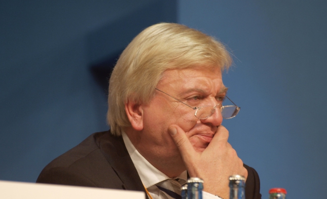 Bouffier sieht in schwarz-grüner Koalition in Hessen Erfolgsmodell