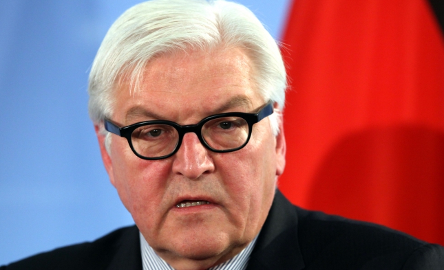 Syrien-Gespräche: Steinmeier versichert de Mistura deutsche Unterstützung